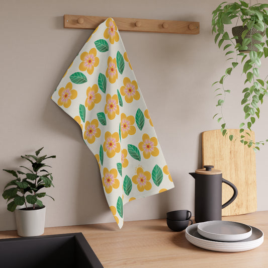 Bunga Tea Towel in Alamanda